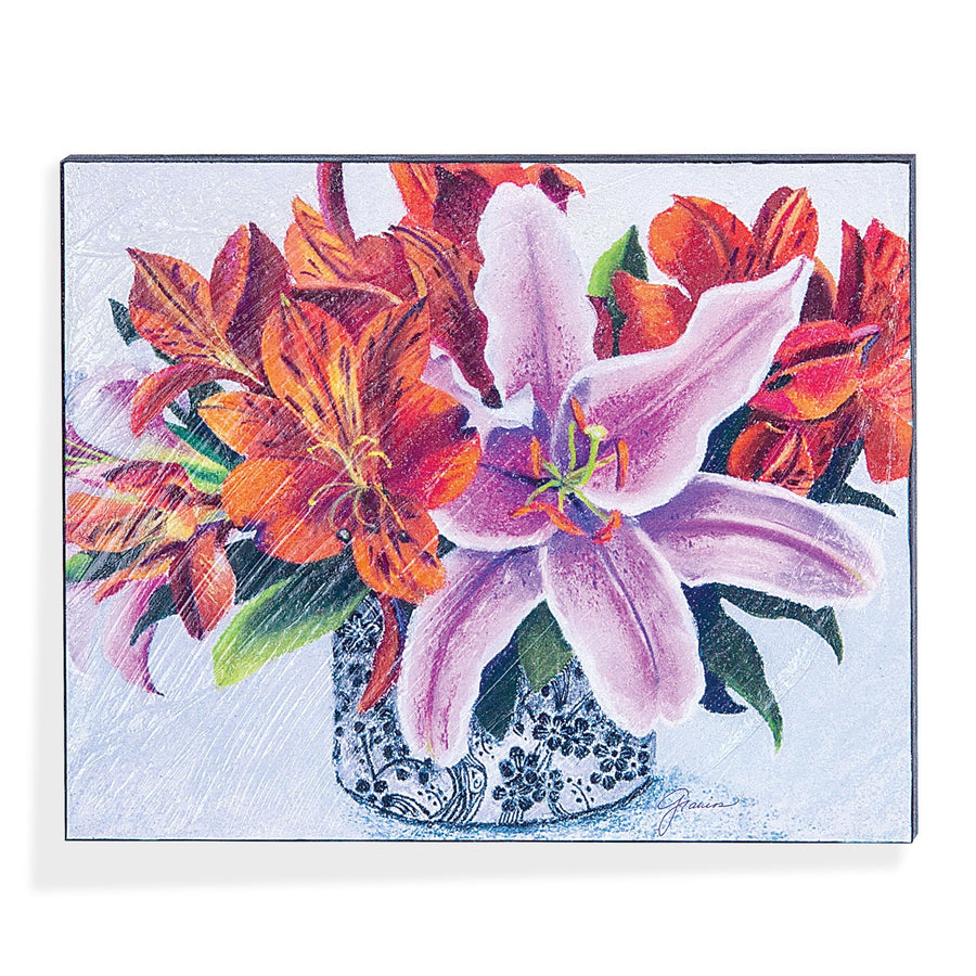 Jewels Of Summer Floral Wall Art