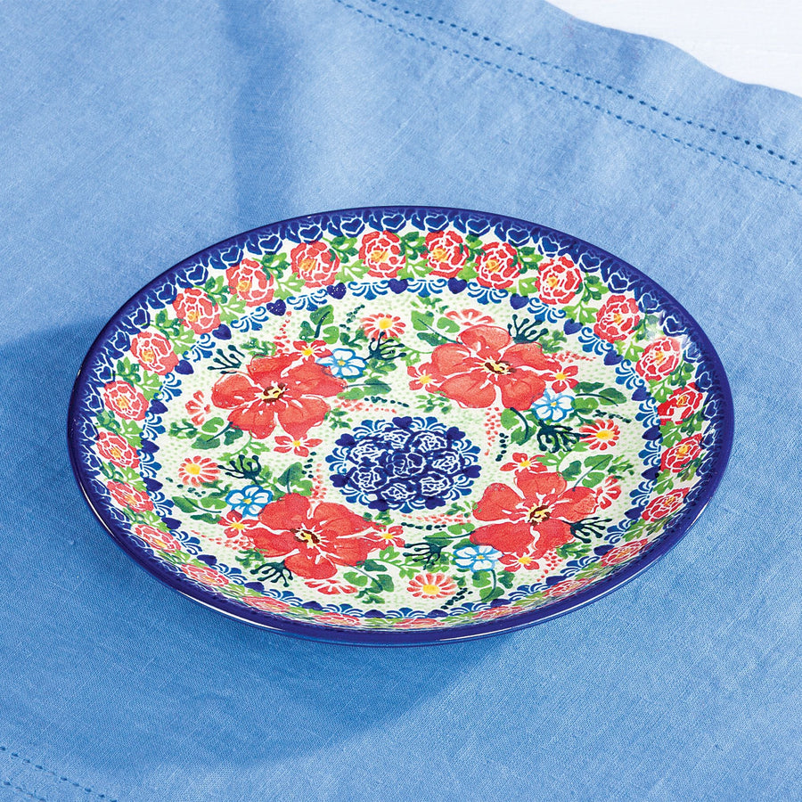 Polish Pottery Gizela Floral Small Plate