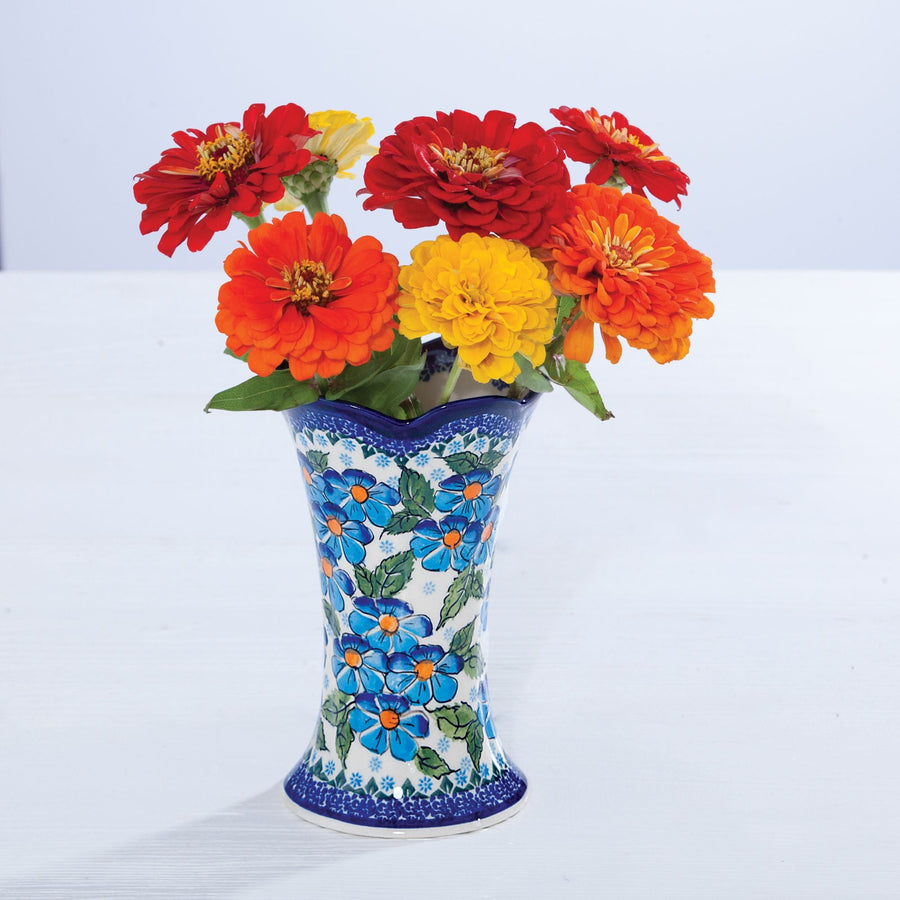 Polish Pottery ''Nikola'' Floral Vase