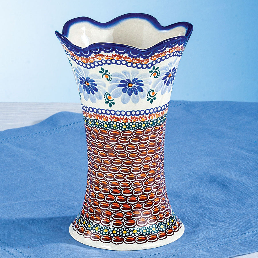 Polish Pottery Oliwia Floral Vase