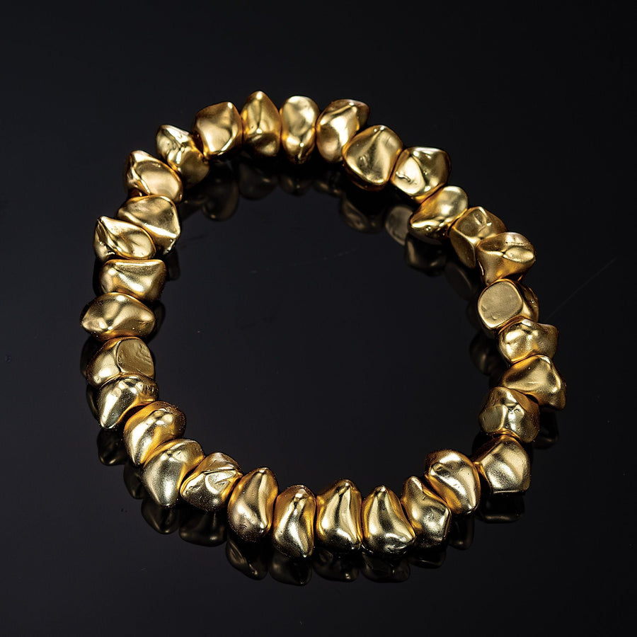 Silver & Gold Bracelet Set