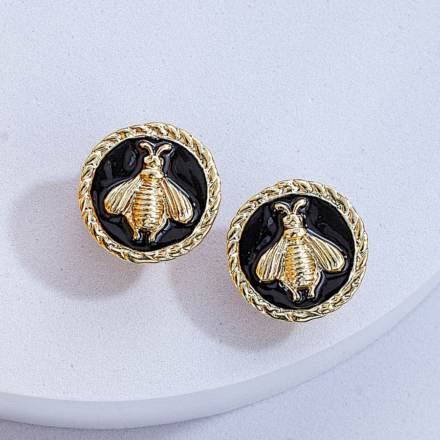 All The Buzz Bee Clip-On Earrings