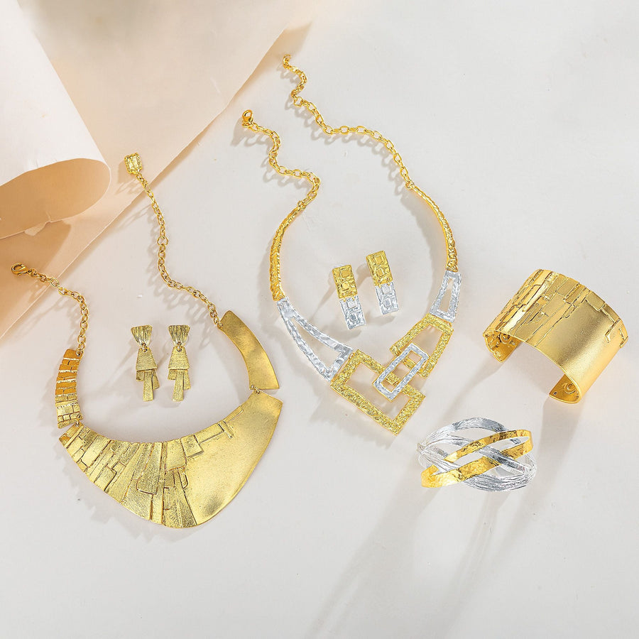 Paved In Gold Earrings