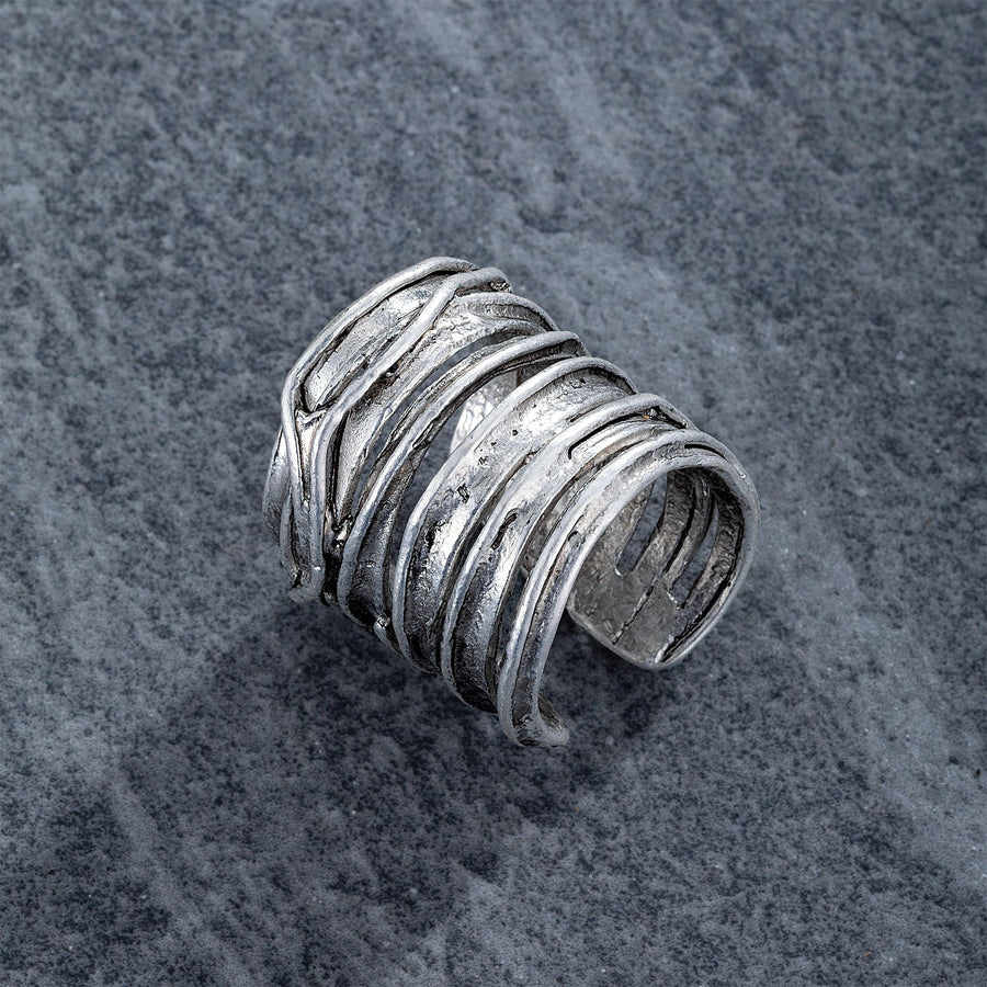 Silver Serenity Ring