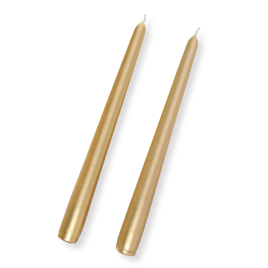 Colori Di Venezia II Gold Taper Candles Set Of 2 (Preorder)