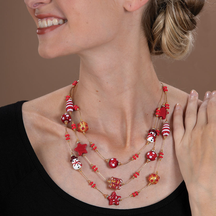 Murano Glass Signs Of The Season Necklace