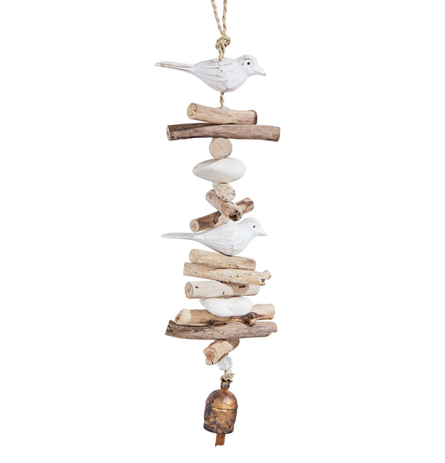 Perching Doves Wind Chime