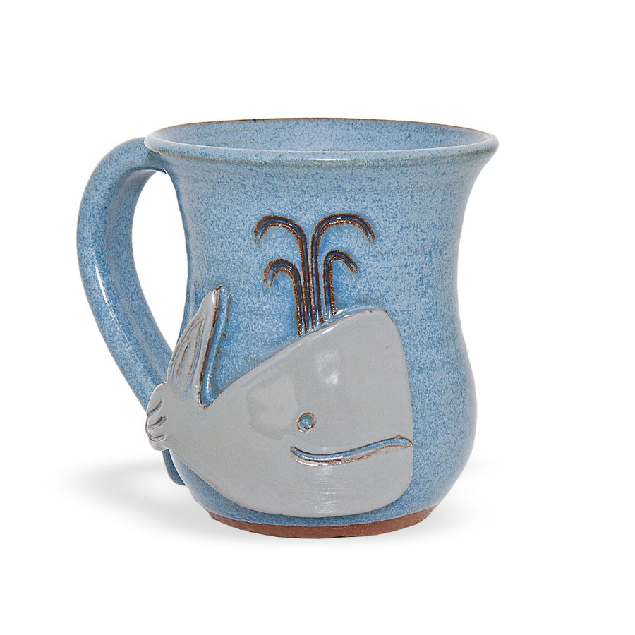JoAnn's Ceramic Whale Mug, 14oz.