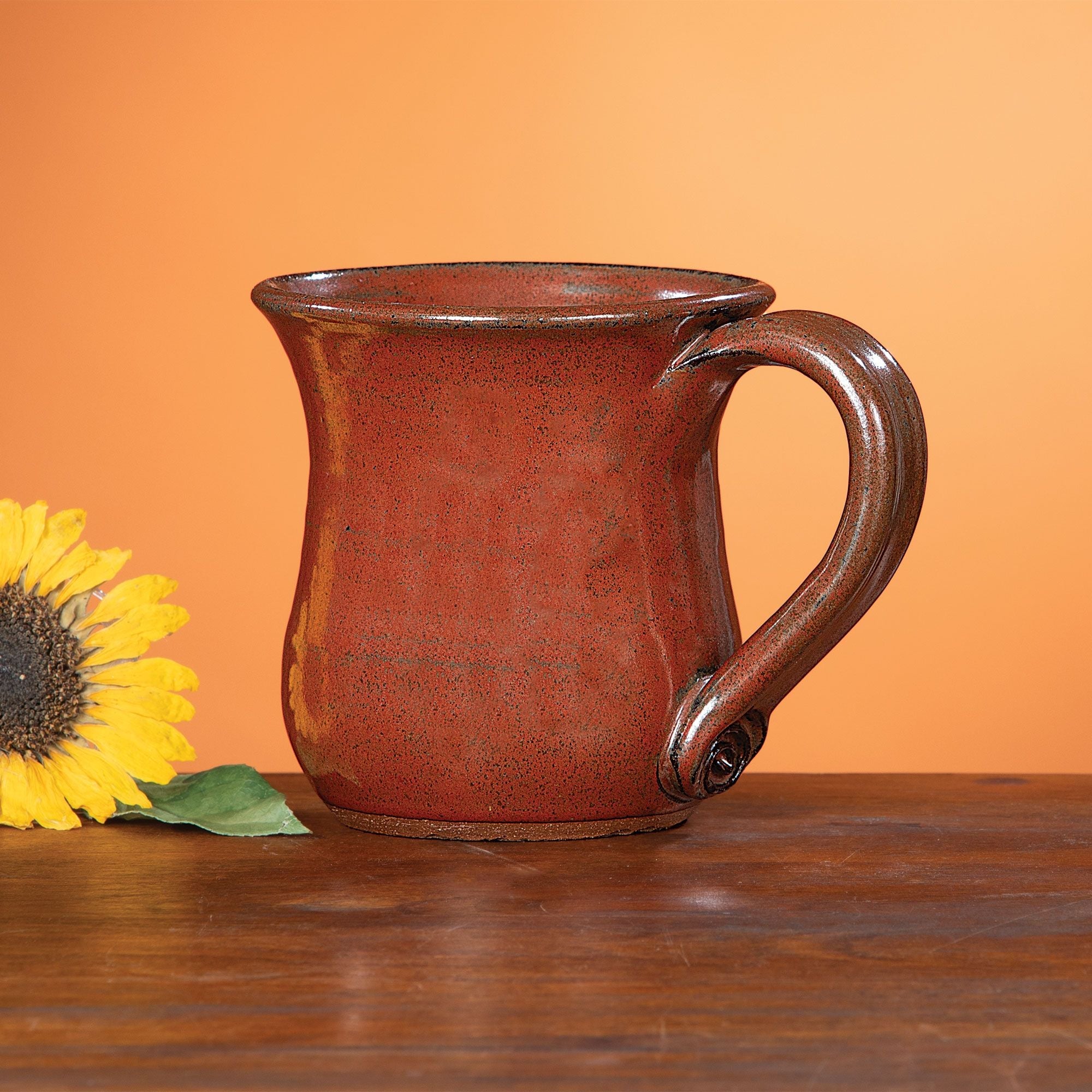 Sweet Sunflower Stoneware Mug, 14oz.