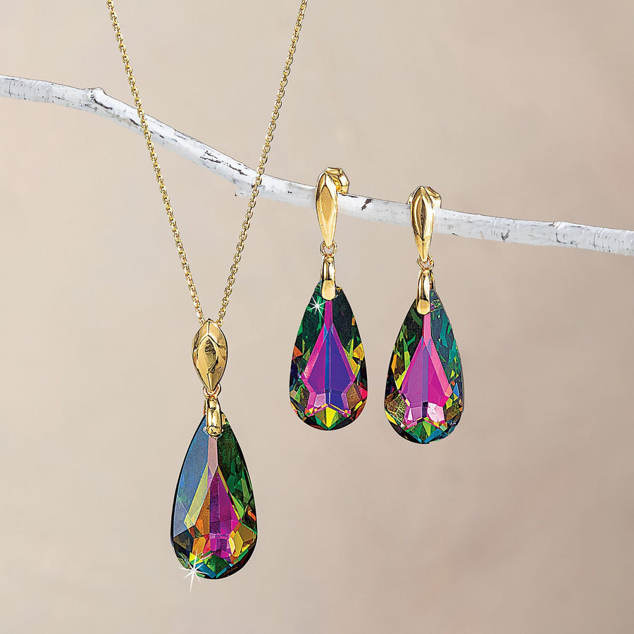 Spellbound Brilliance Necklace & Earrings Set
