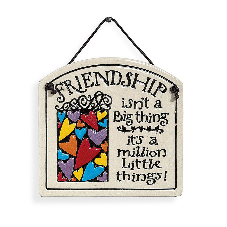 Friendship Arch Wall Plaque