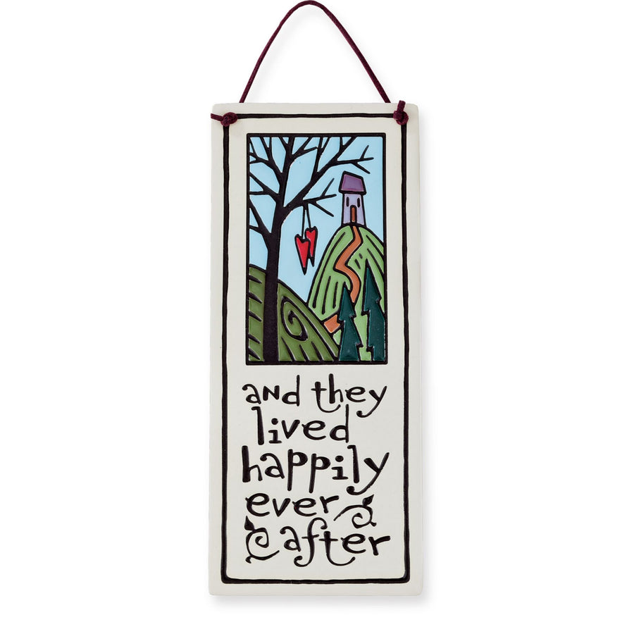 Happily Ever After Ceramic Wall Plaque