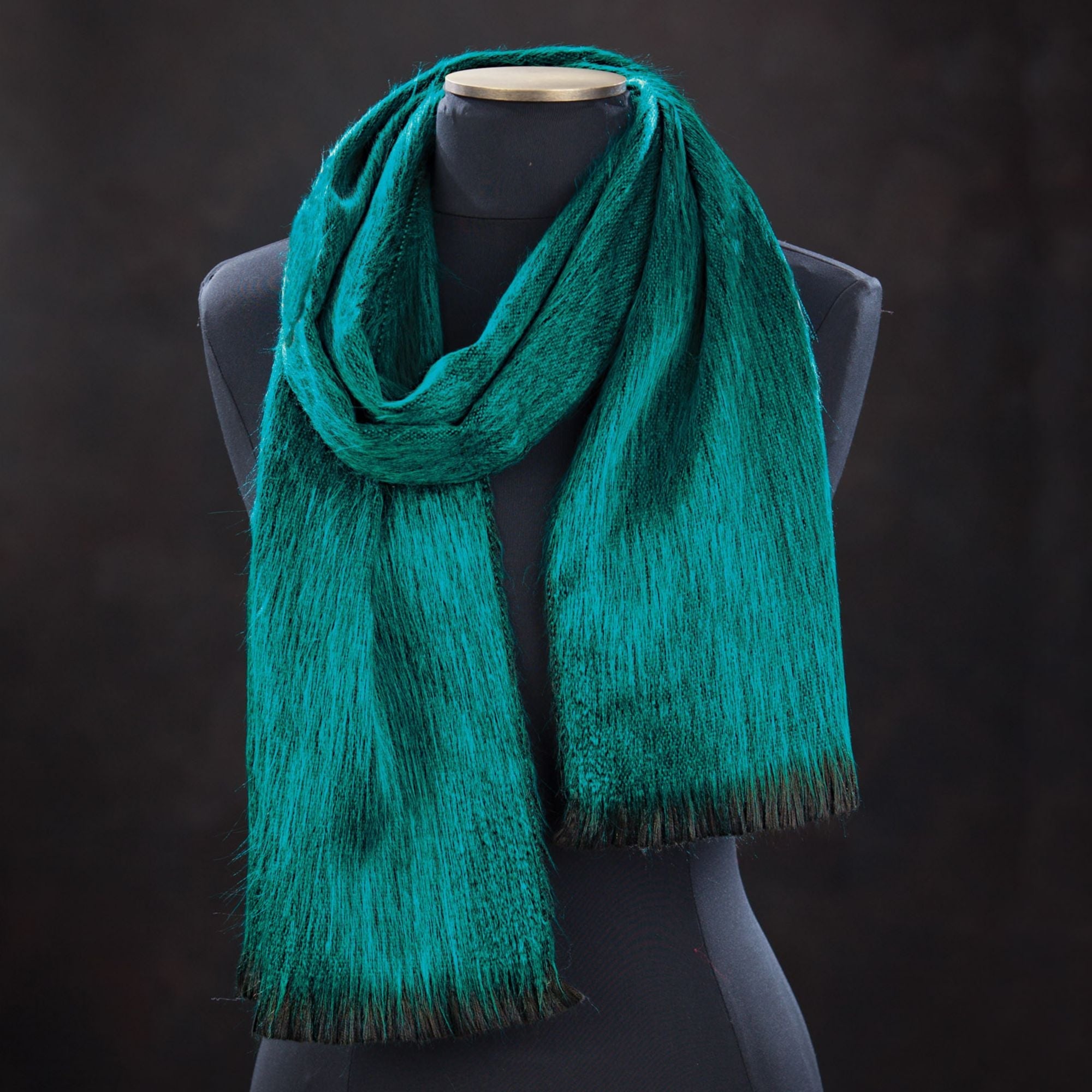 Emerald Green Alpaca Scarf