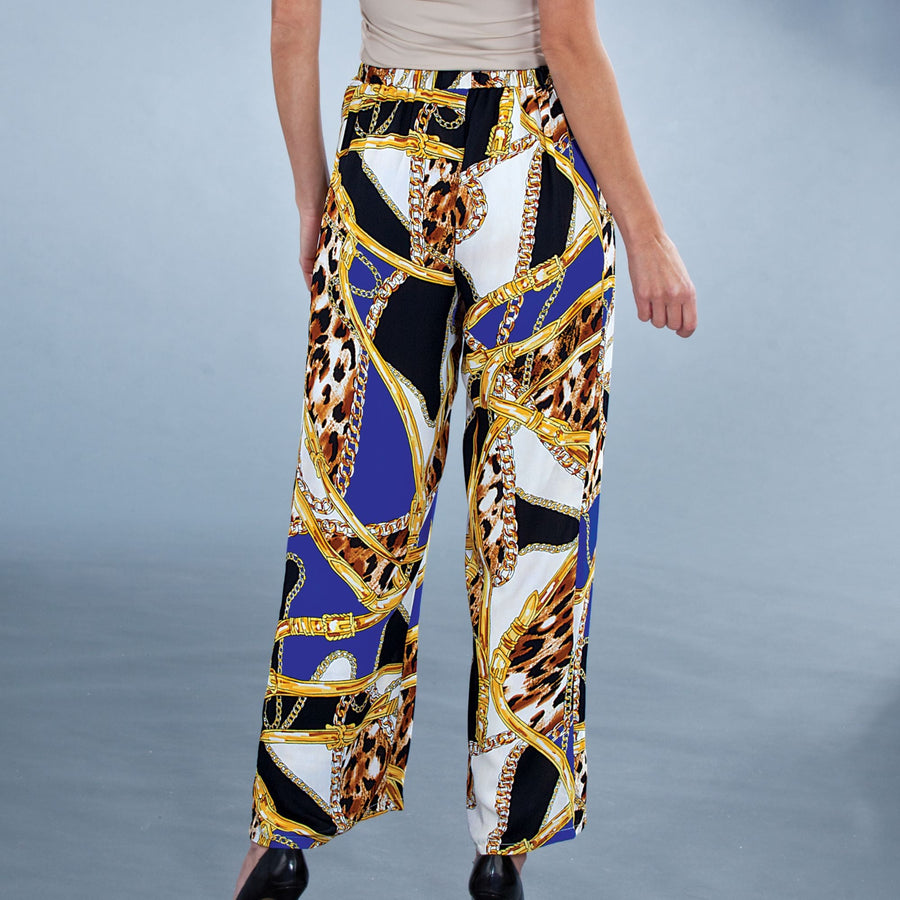 Leopard & Luxe Palazzo Pants