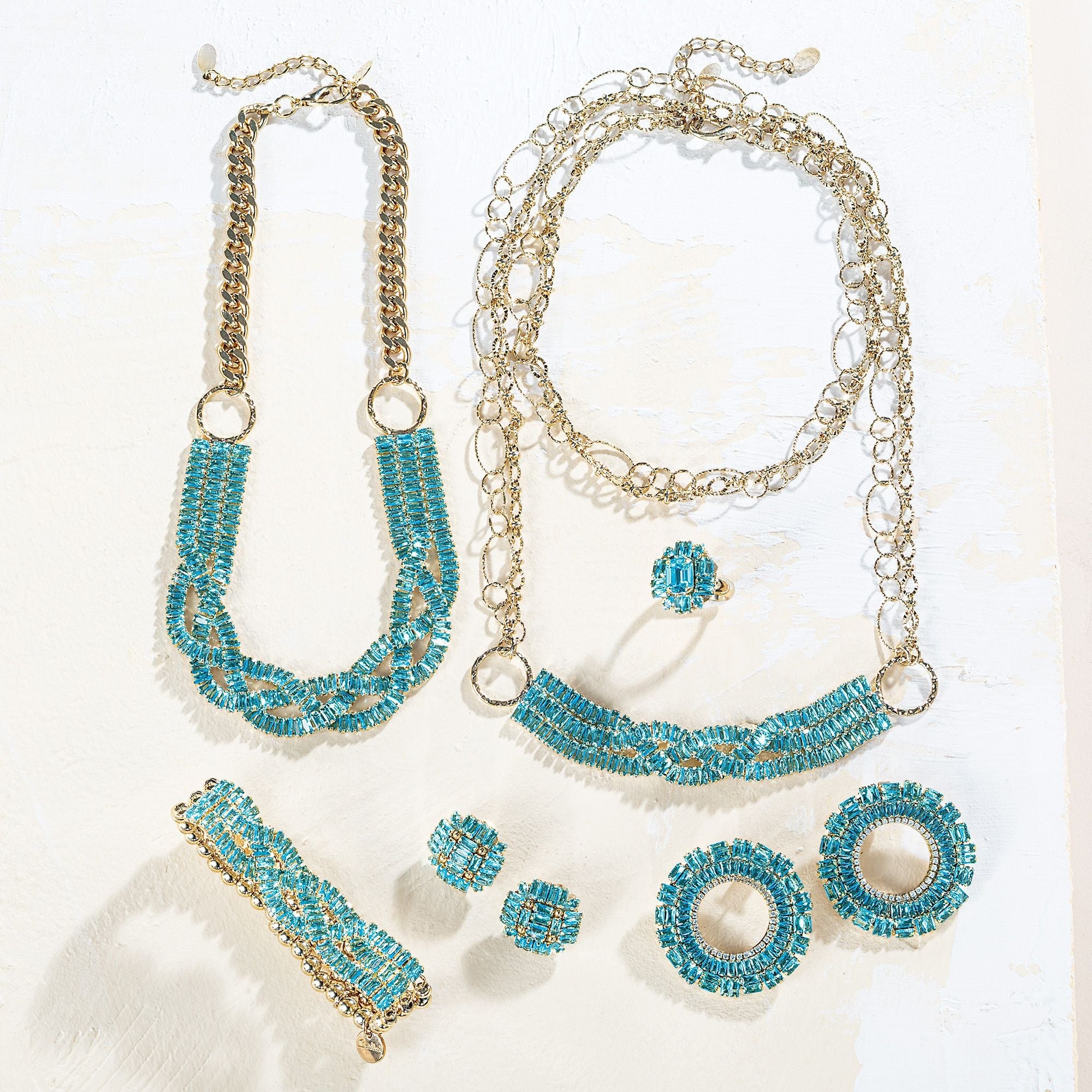 Teals Of Tuscany Necklace