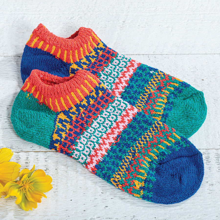 Cayenne Rainbow Ankle Socks