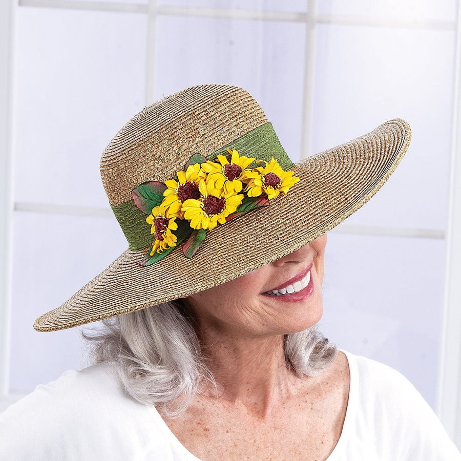 Lucille Natural Straw Sun Hat