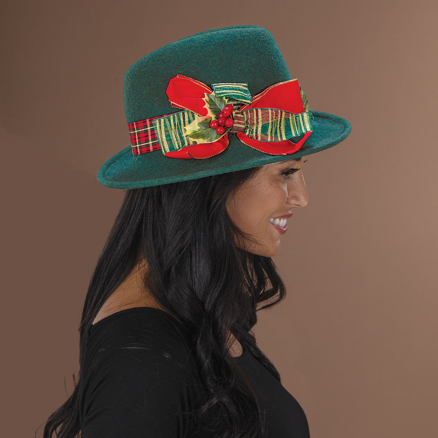 Hollie Embellished Wool Fedora