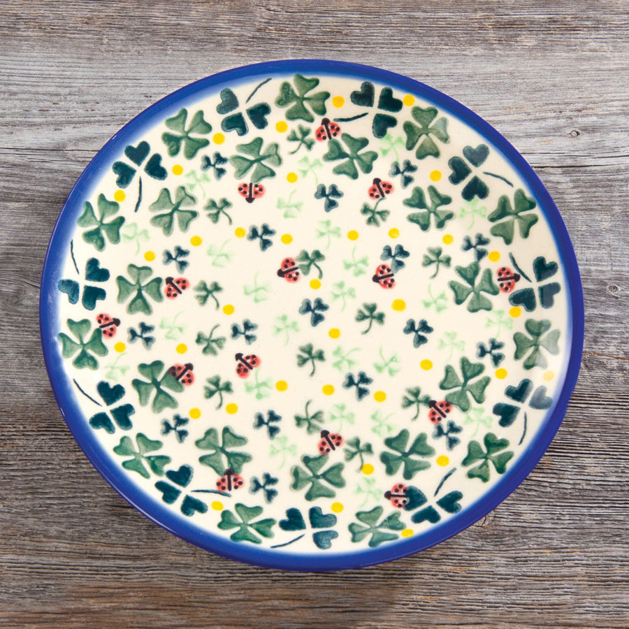 Polish Pottery St. Patrick's Day ''Caitlin'' Small Plate