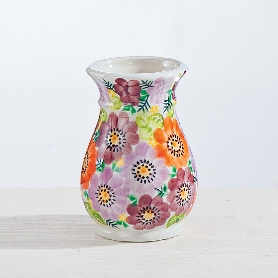 Polish Pottery Daisy Dream Floral Vase