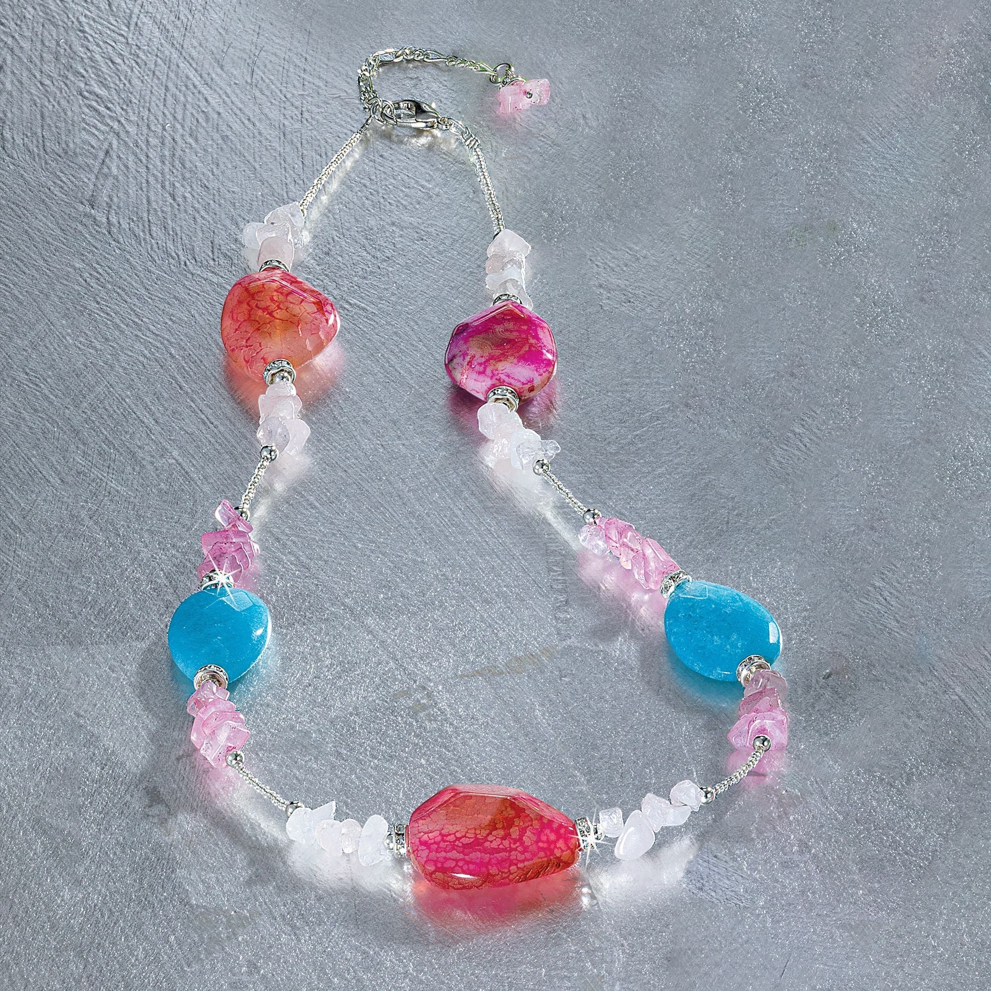 Murano Glass Pastel Radiance Necklace