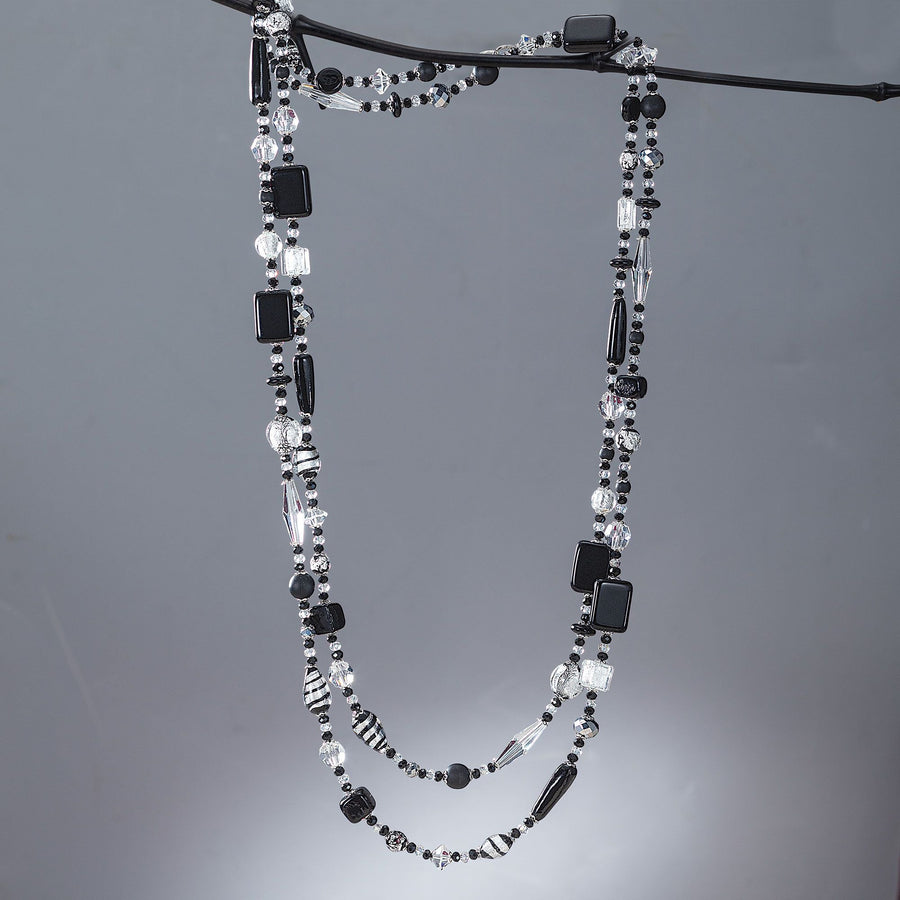 Midnight Sky Murano Glass Necklace