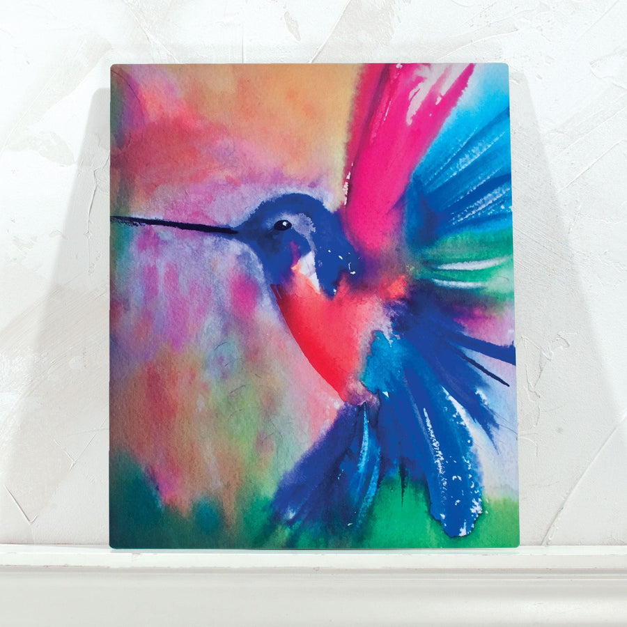 ''Flutter Forth'' Printed Watercolor Wall Art